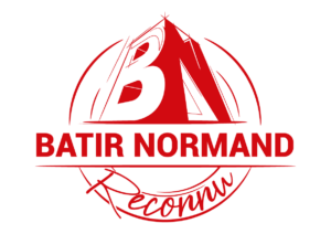 Logo blanc Batir Normand - Therm'Inova